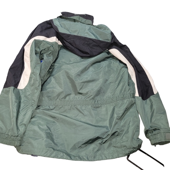 Vintage Columbia CORE Interchange LT men's tall Forest Green - Picture 2 of 4